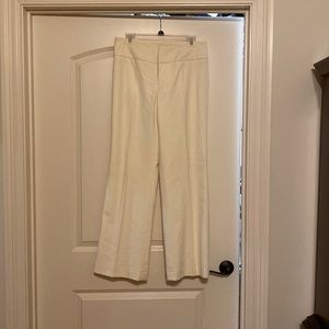 Off white/cream wool dress pants Banana Republic size 8, NWOT